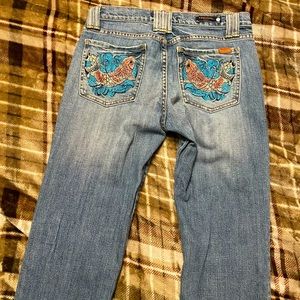 RARE beautiful jeans 👖 Vertigo jeans 29 or 7/8